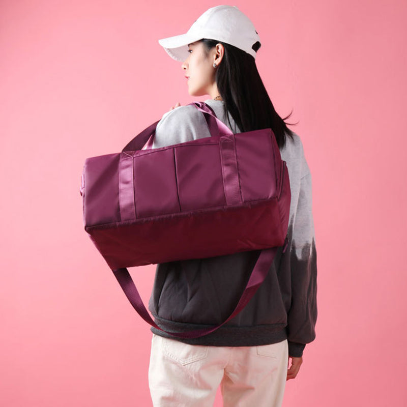 Waterproof Duffel Bag, Lightweight Oxford Weekender for Gym & Travel, 36-55L