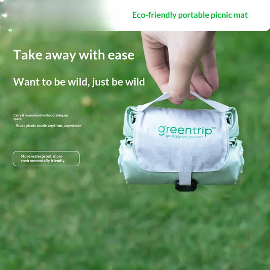 Kesloop Ultra-Light Waterproof Picnic Blanket, Compact Pocket-Sized Ground Mat