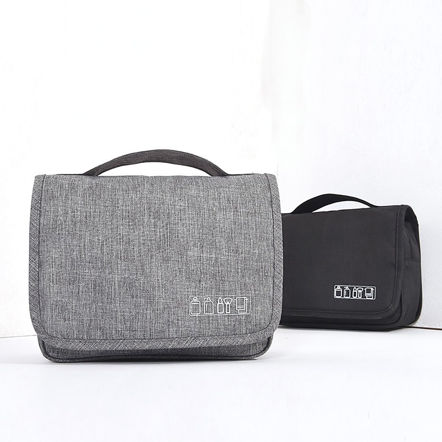 Hanging Toiletry Bag - Waterproof Travel Organizer with 4 Compartments & Hook