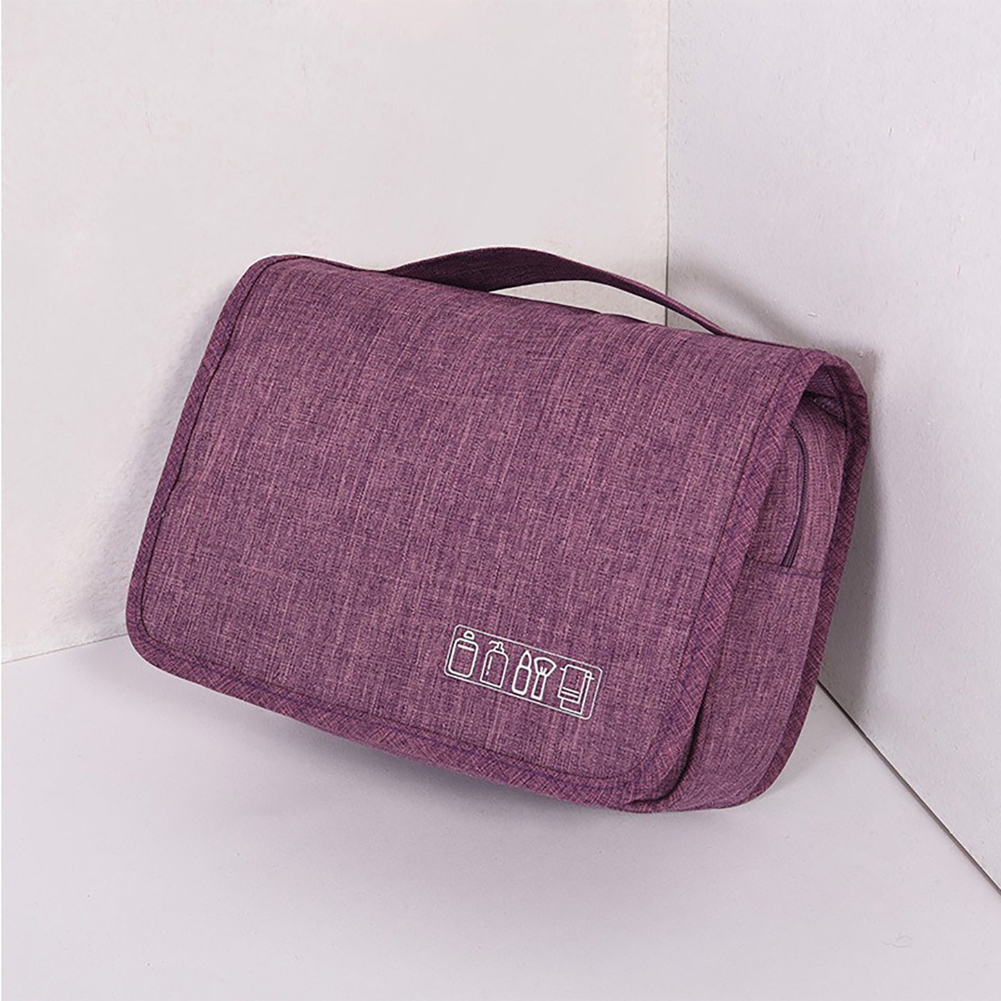 Hanging Toiletry Bag - Waterproof Travel Organizer with 4 Compartments & Hook