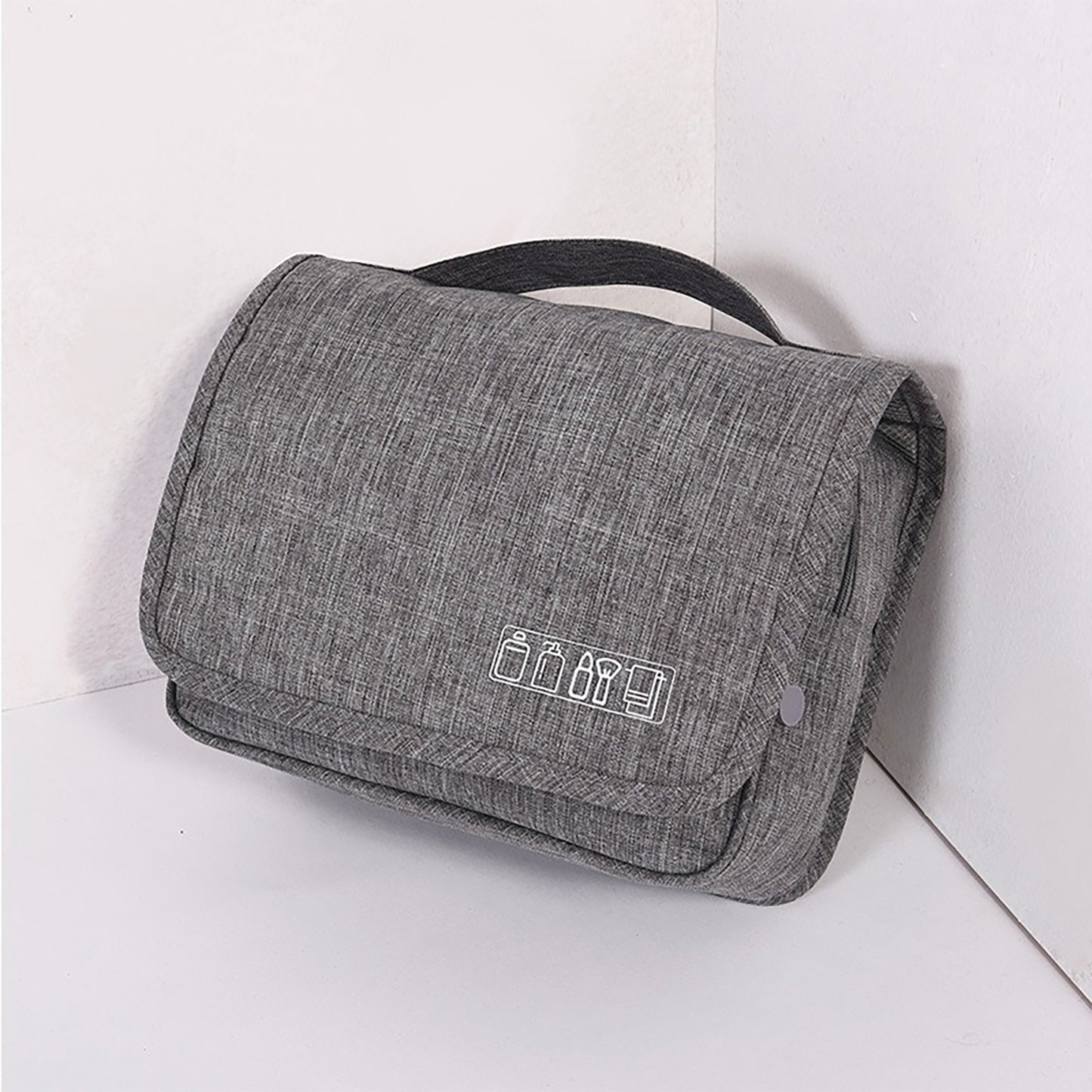 Hanging Toiletry Bag - Waterproof Travel Organizer with 4 Compartments & Hook