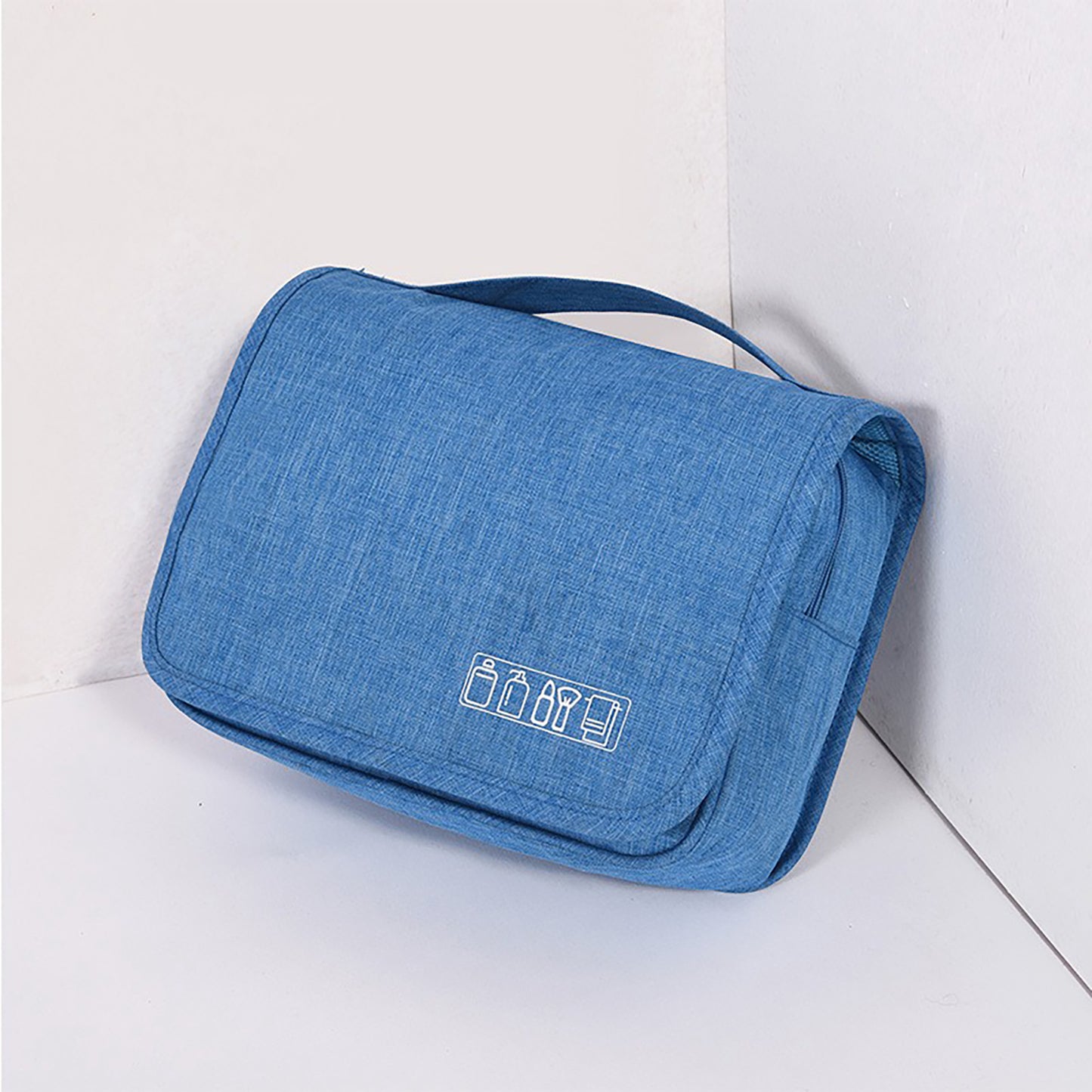 Hanging Toiletry Bag - Waterproof Travel Organizer with 4 Compartments & Hook